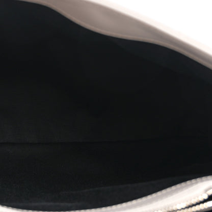 Saint Laurent Calfskin Y Quilted Monogram Medium Loulou Chain Satchel Granite 5 of 10