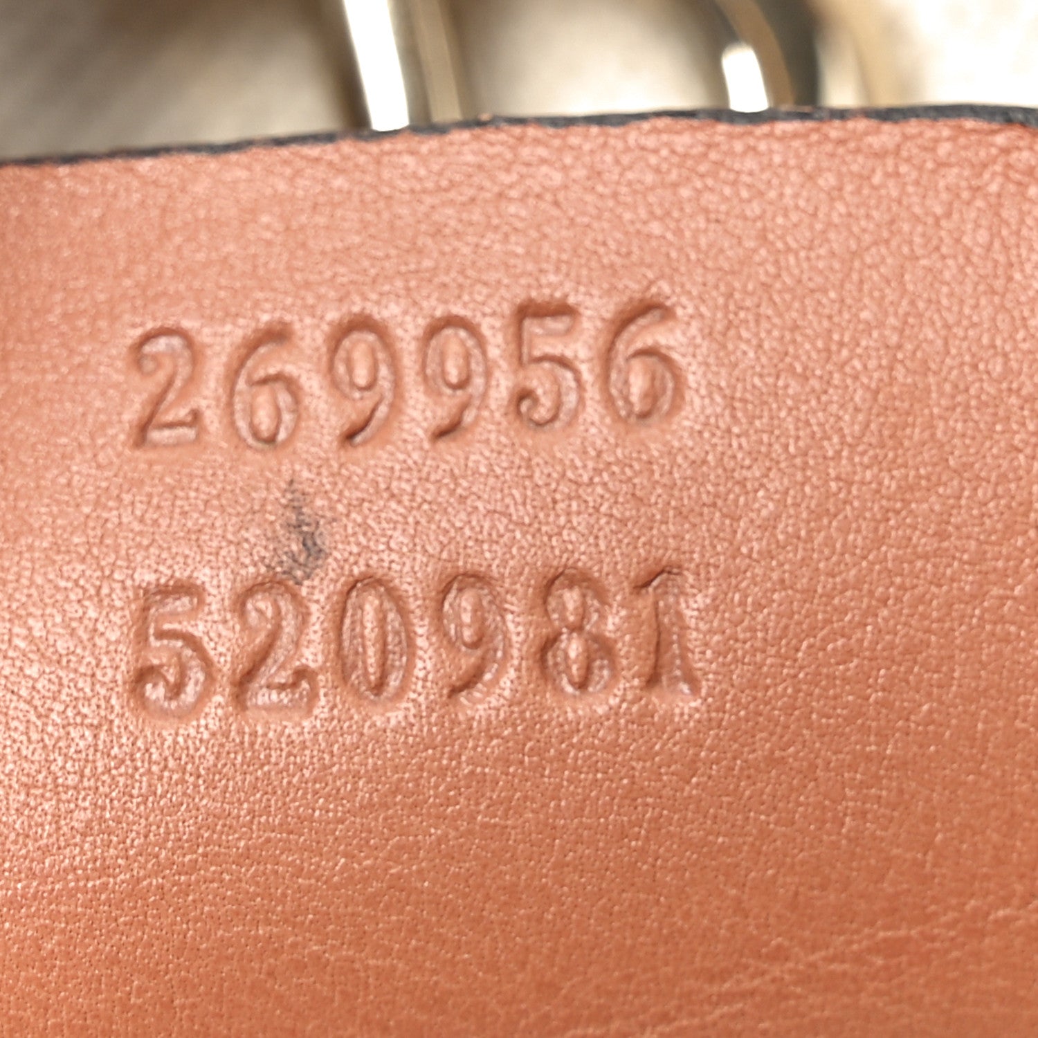 Gucci Guccissima Large Heart Bit Charm Top Handle Tote Winter Rose 7 of 12