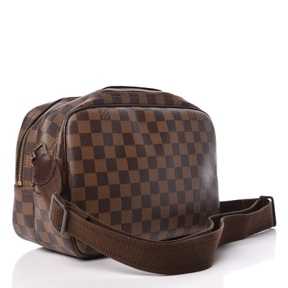 Louis Vuitton Damier Ebene Reporter PM 3 of 15