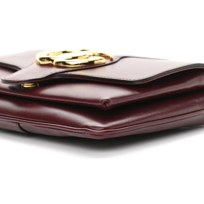Gucci Vitello Palmellato Lux Small Arli Flap Shoulder Bag Vintage Bordeaux 10 of 12