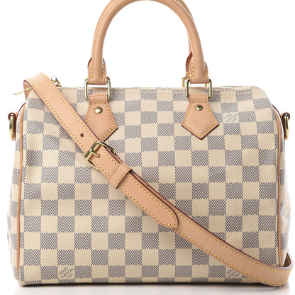 Louis Vuitton Damier Azur Speedy Bandouliere 25 8 of 11