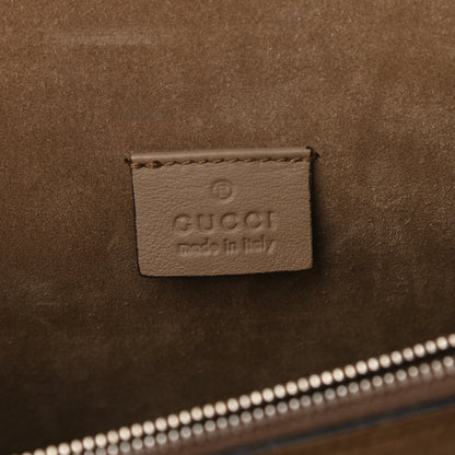 Gucci GG Supreme Monogram Lightning Embroidered Medium Dionysus Shoulder Bag Beige 6 of 12