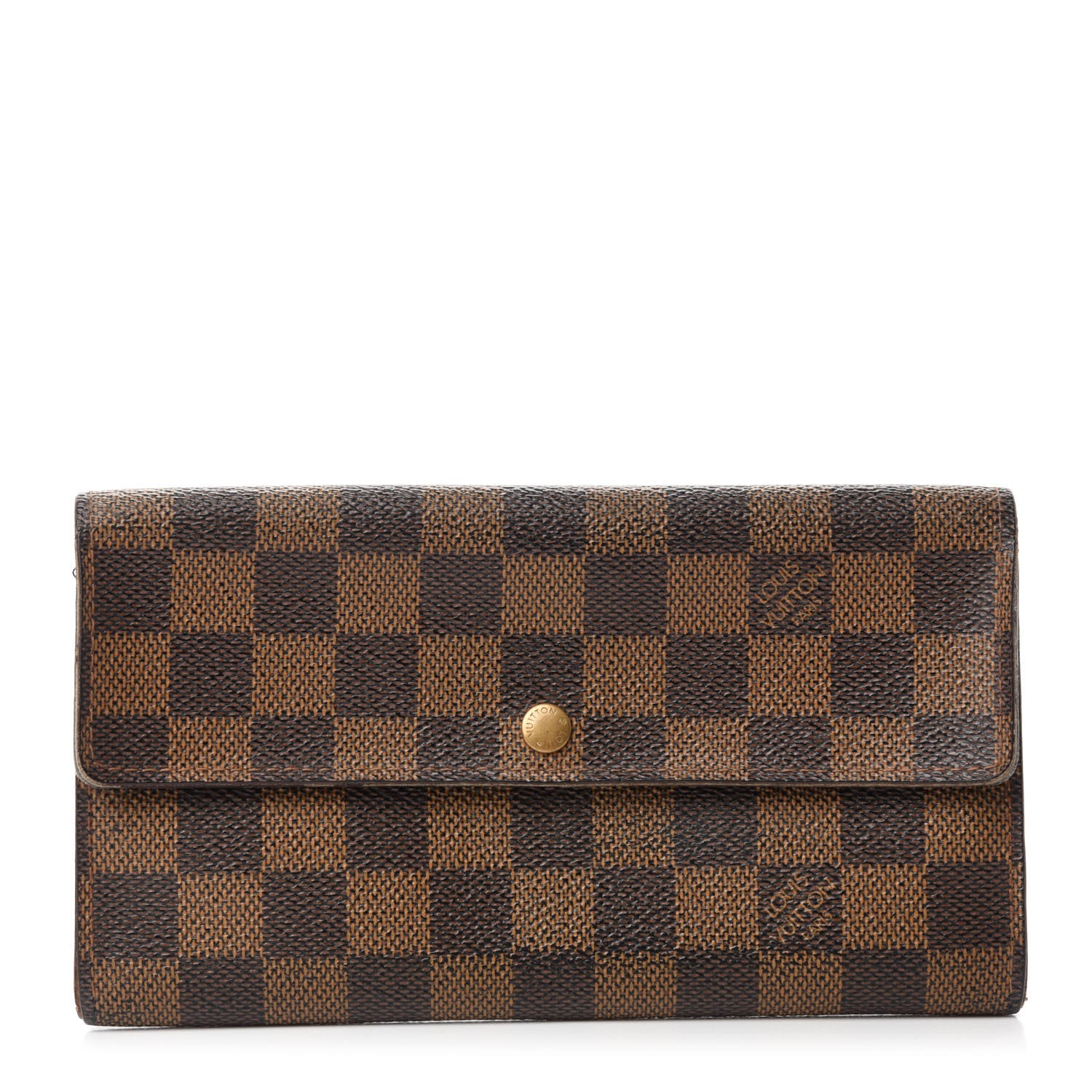 Louis Vuitton Damier Ebene Sarah Wallet 1 of 11