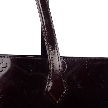 Louis Vuitton Vernis Wilshire GM Amarante 11 of 13
