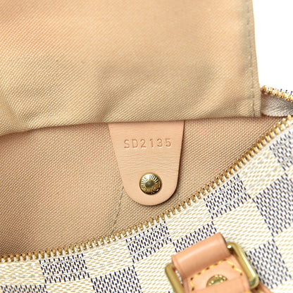 Louis Vuitton Damier Azur Speedy Bandouliere 25 7 of 15