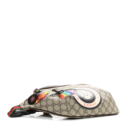 Gucci GG Supreme Monogram Courrier Belt Bag Beige New Acero 4 of 10