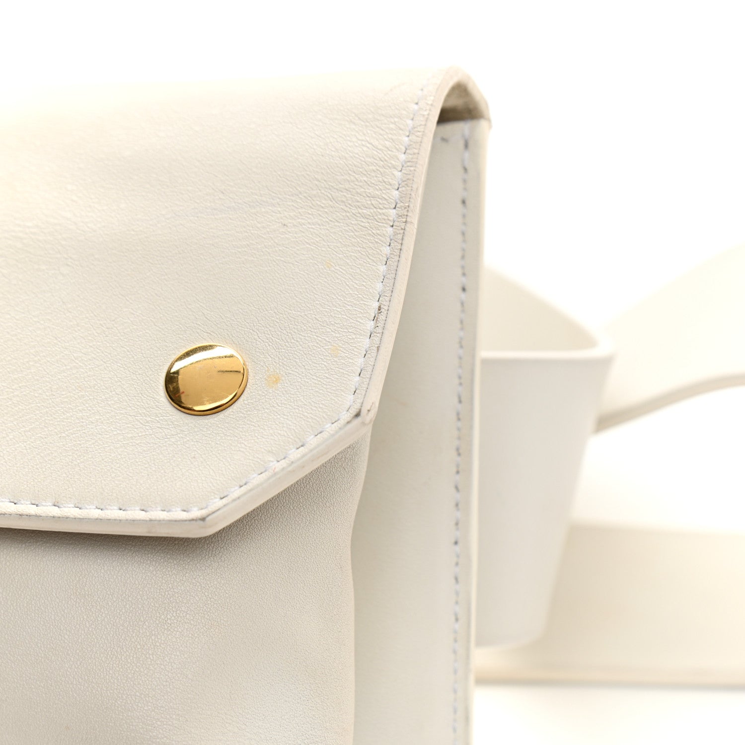 Celine Natural Calfskin Bum Bag White 19 of 19