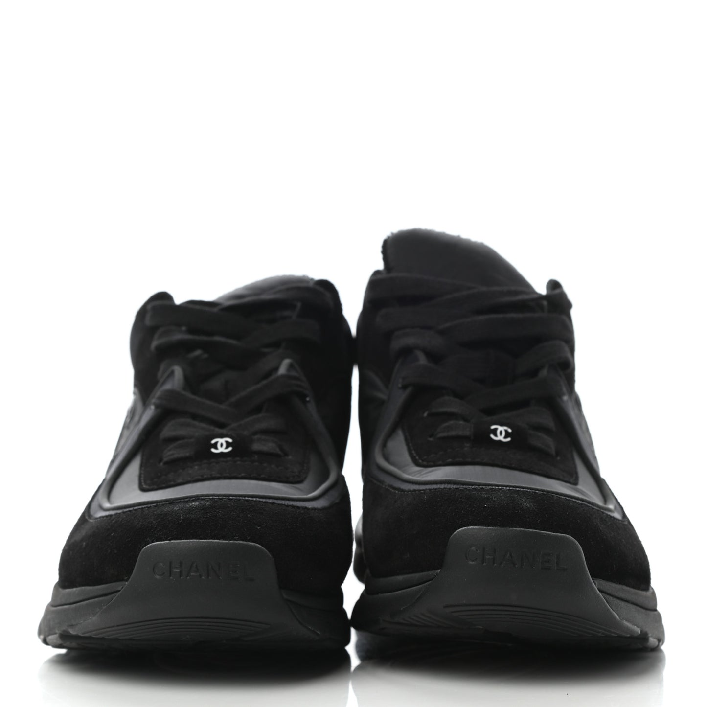 Kid Suede Calfskin Mens Sneakers 41 Black