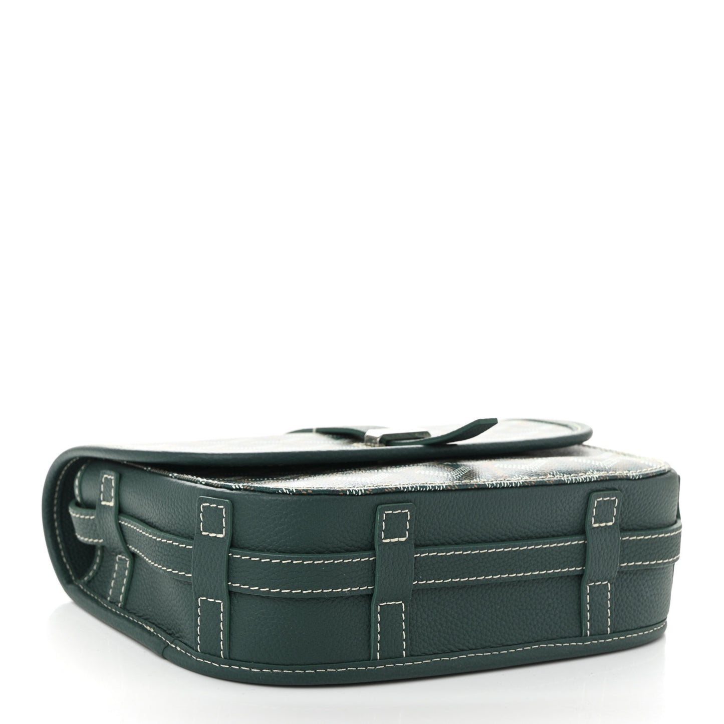 Goyardine Belvedere II PM Messenger Bag Green