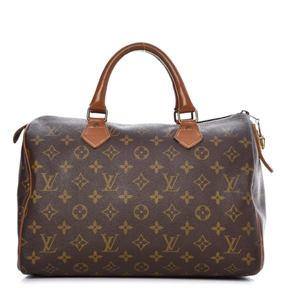 Louis Vuitton Monogram French Company Speedy 30 1 of 23