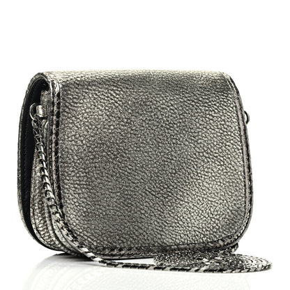 Jimmy Choo Metallic Elaphe Zadie Crossbody Bag Silver 2 of 4