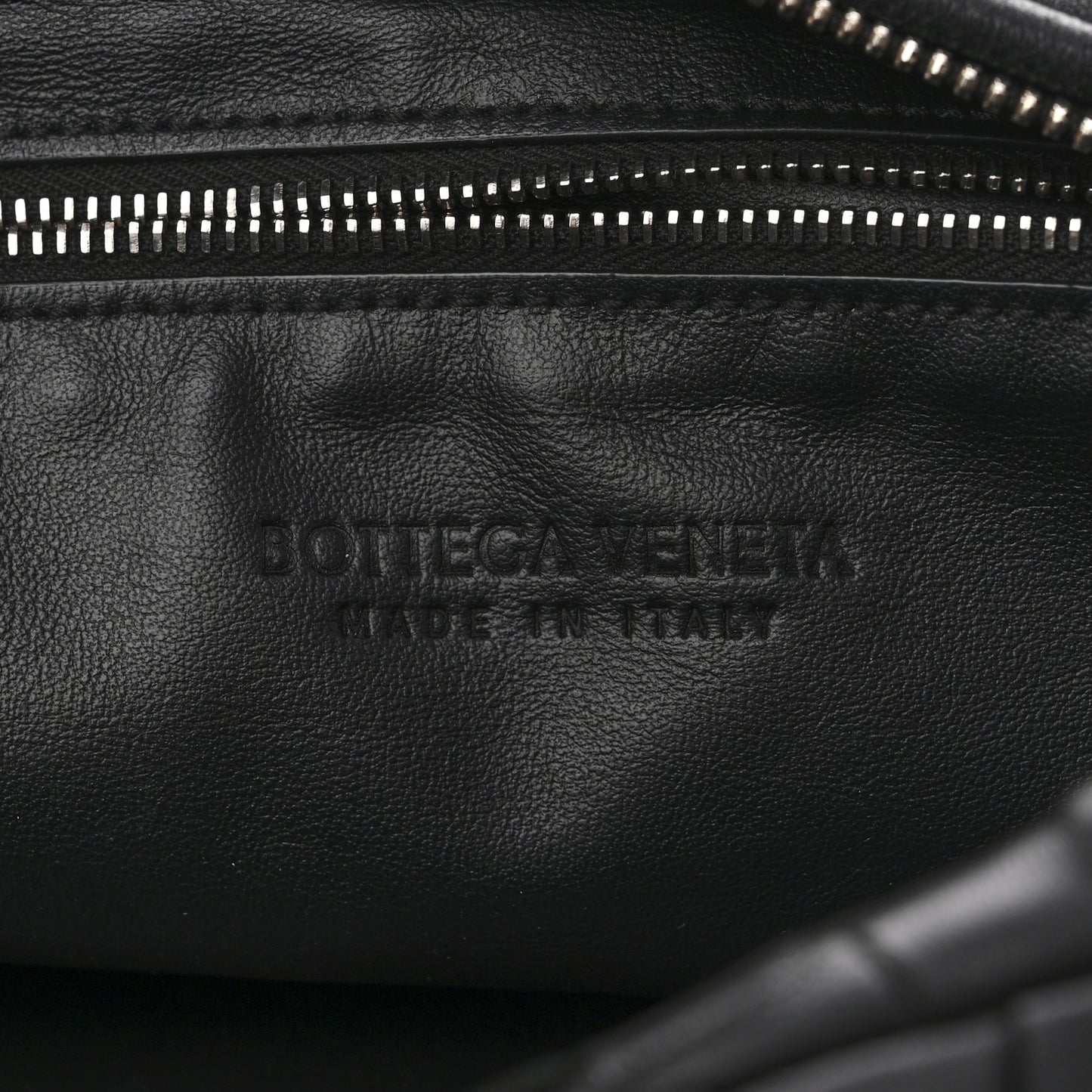 Nappa Intrecciato Teen Jodie Hobo Black