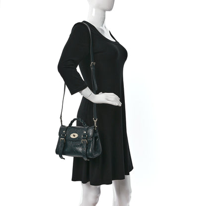 Mulberry Crinkled Calfskin Mini Alexa Mulberry Green 2 of 13