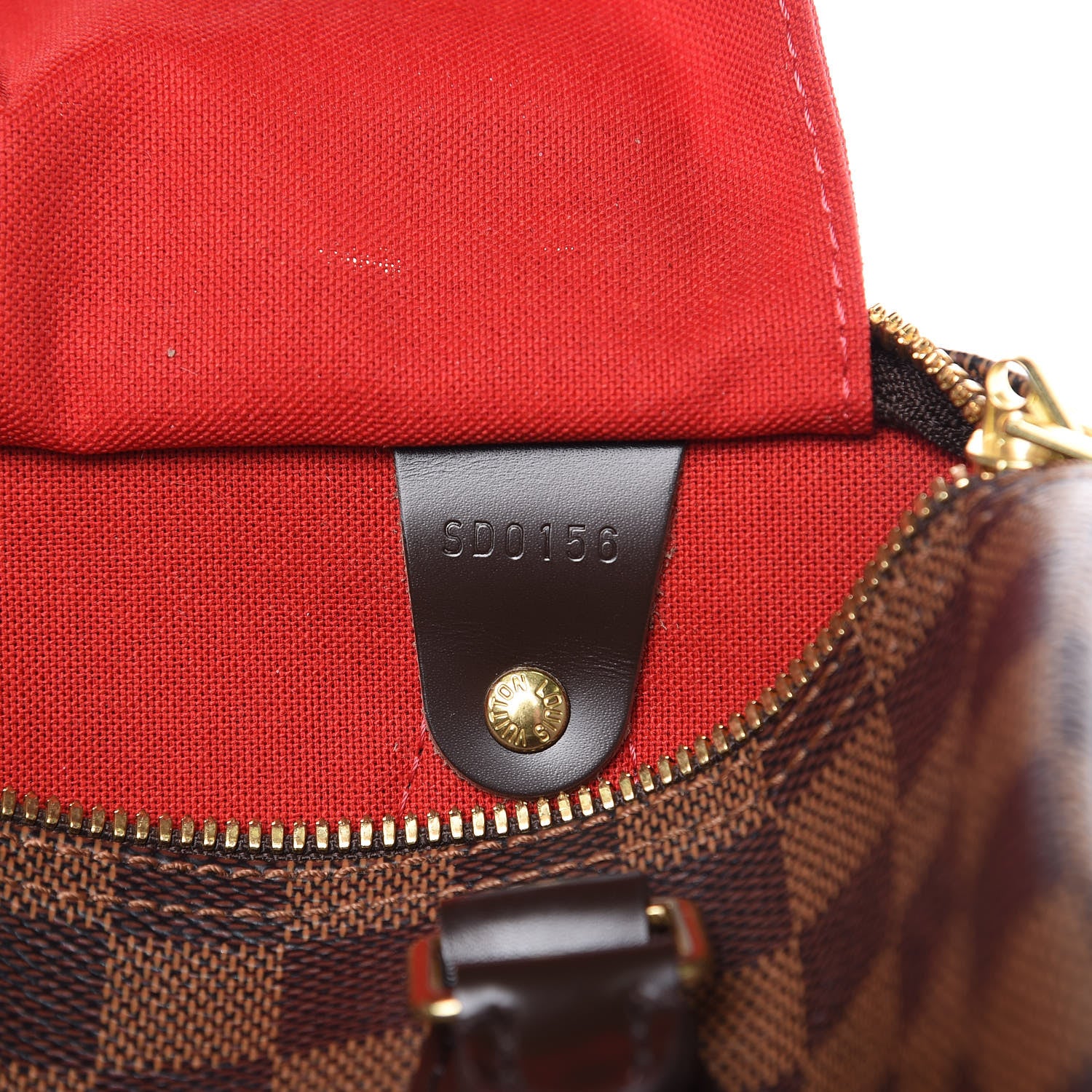 Louis Vuitton Damier Ebene Speedy Bandouliere 25 7 of 10