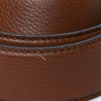 Gucci Calfskin Double G Belt 85 34 Brown 5 of 6