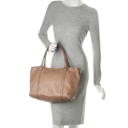 Gucci Guccissima Vitello Tender Medium Joy Tote Winter Rose 2 of 7
