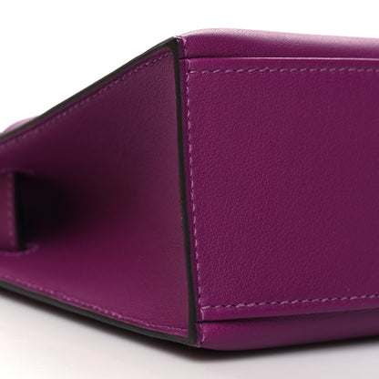 Hermes Swift Kelly Pochette Clutch Anemone 8 of 10