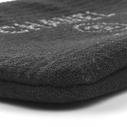 Chanel Mixed Fibers Small Deauville Pouch Black 7 of 8