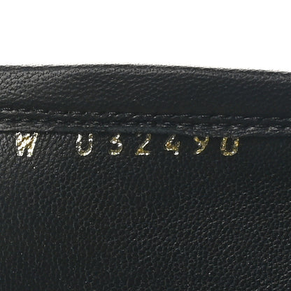 Chanel Lambskin Mens Stitched CC Loafers 42 Black 9 of 11