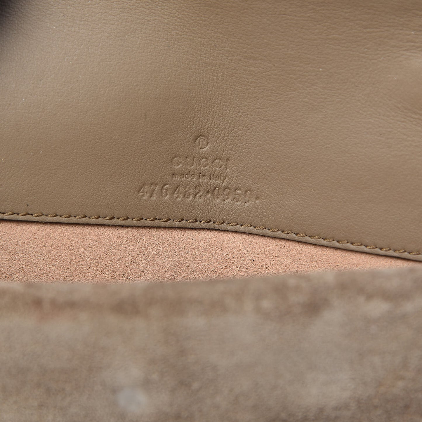 GG Supreme Monogram Super Mini Dionysus Shoulder Bag Taupe