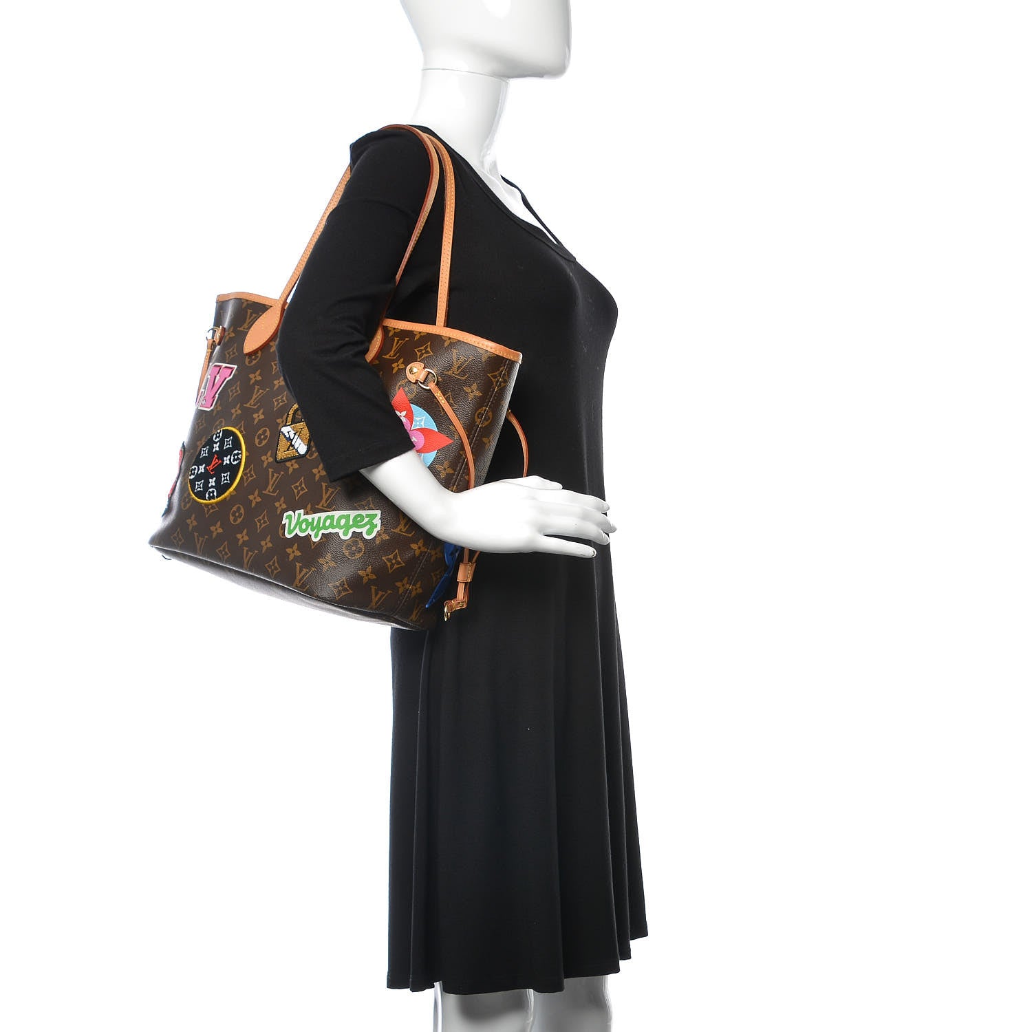 Louis Vuitton Monogram Travel Stickers Neverfull MM 2 of 10