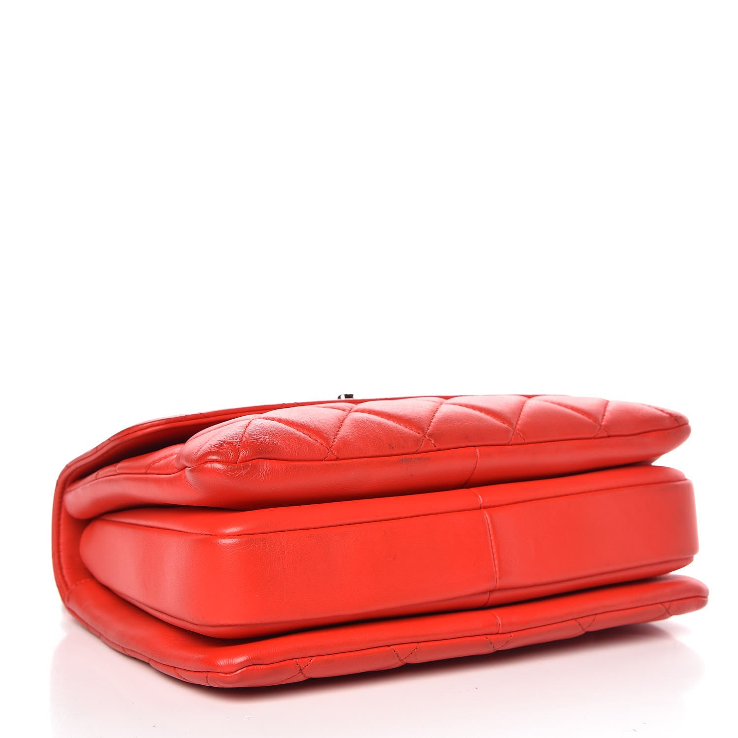 Chanel Lambskin Quilted Small Trendy CC Dual Handle Bag Red 4 of 9