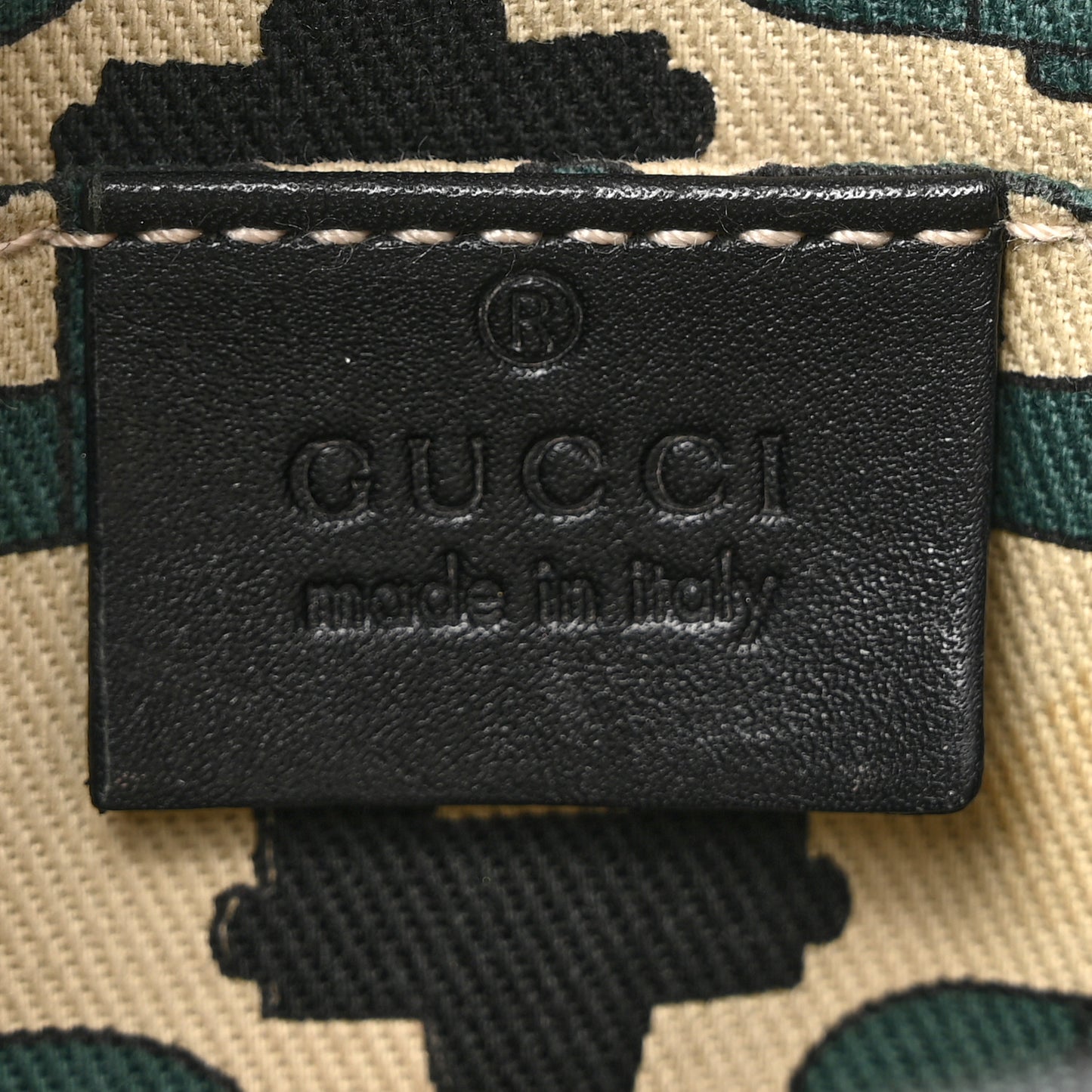 Guccissima Punch Hobo Black