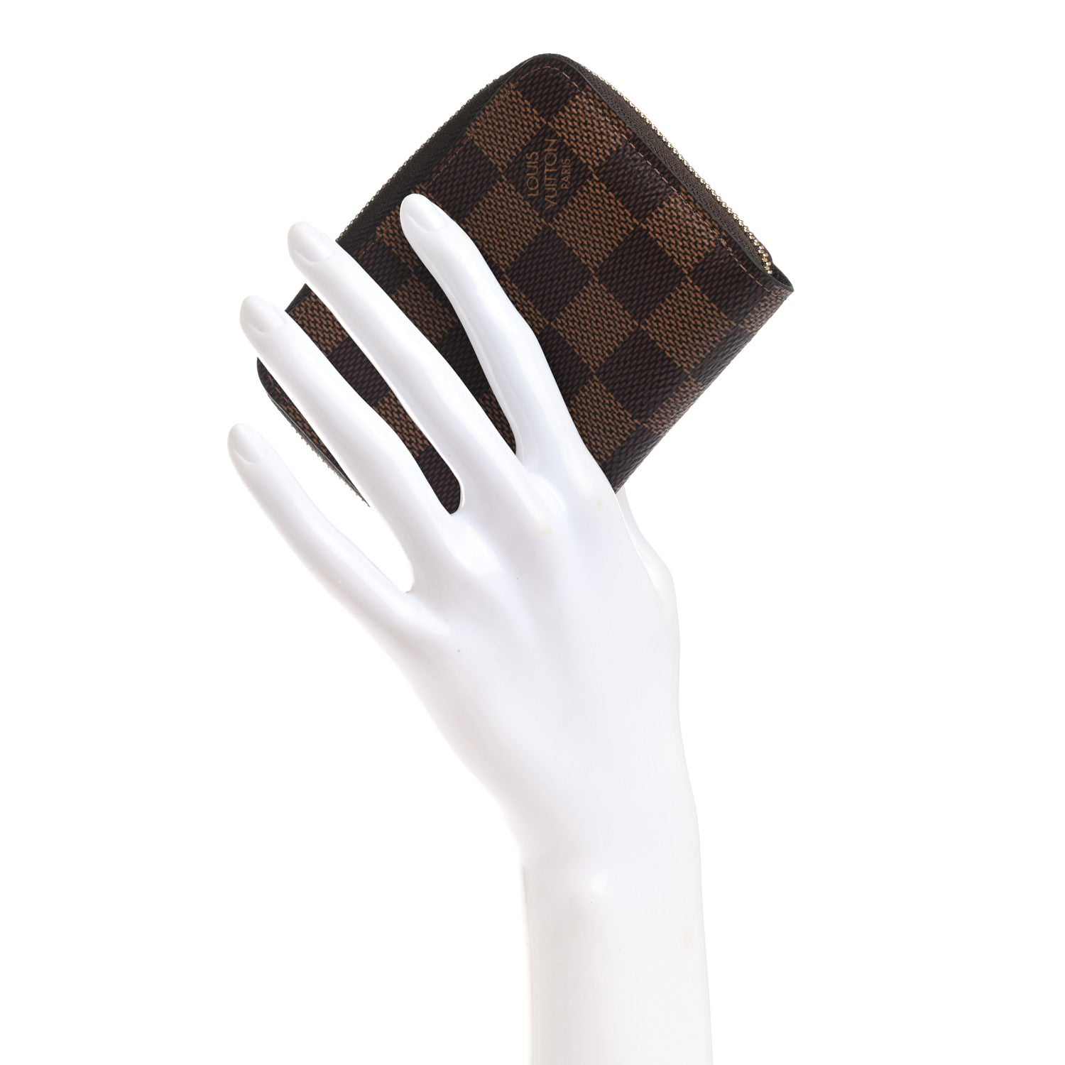 Louis Vuitton Damier Ebene Zippy Coin Purse 2 of 7