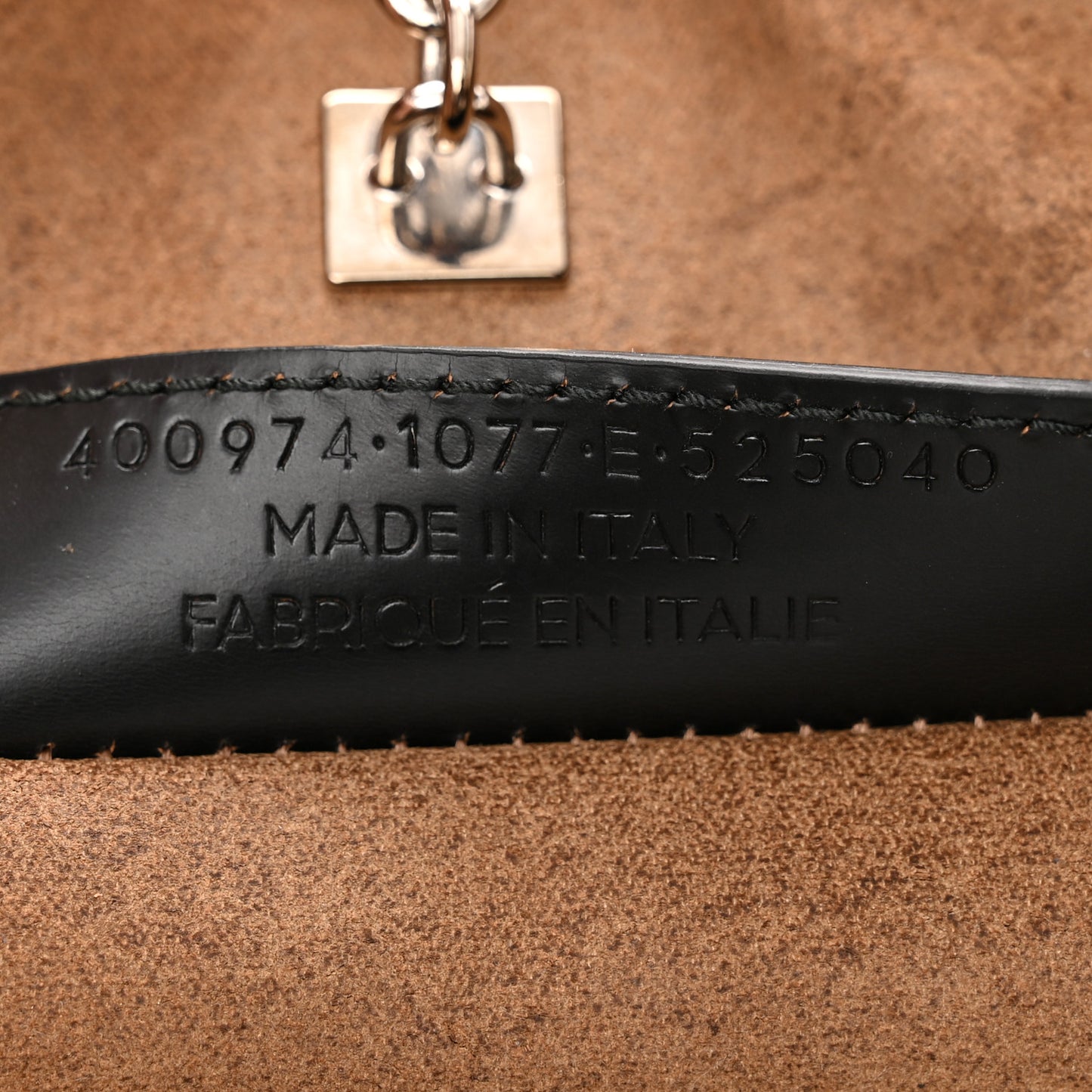 Calfskin Pickstitch Mini Top Handle Bucket Bag Black