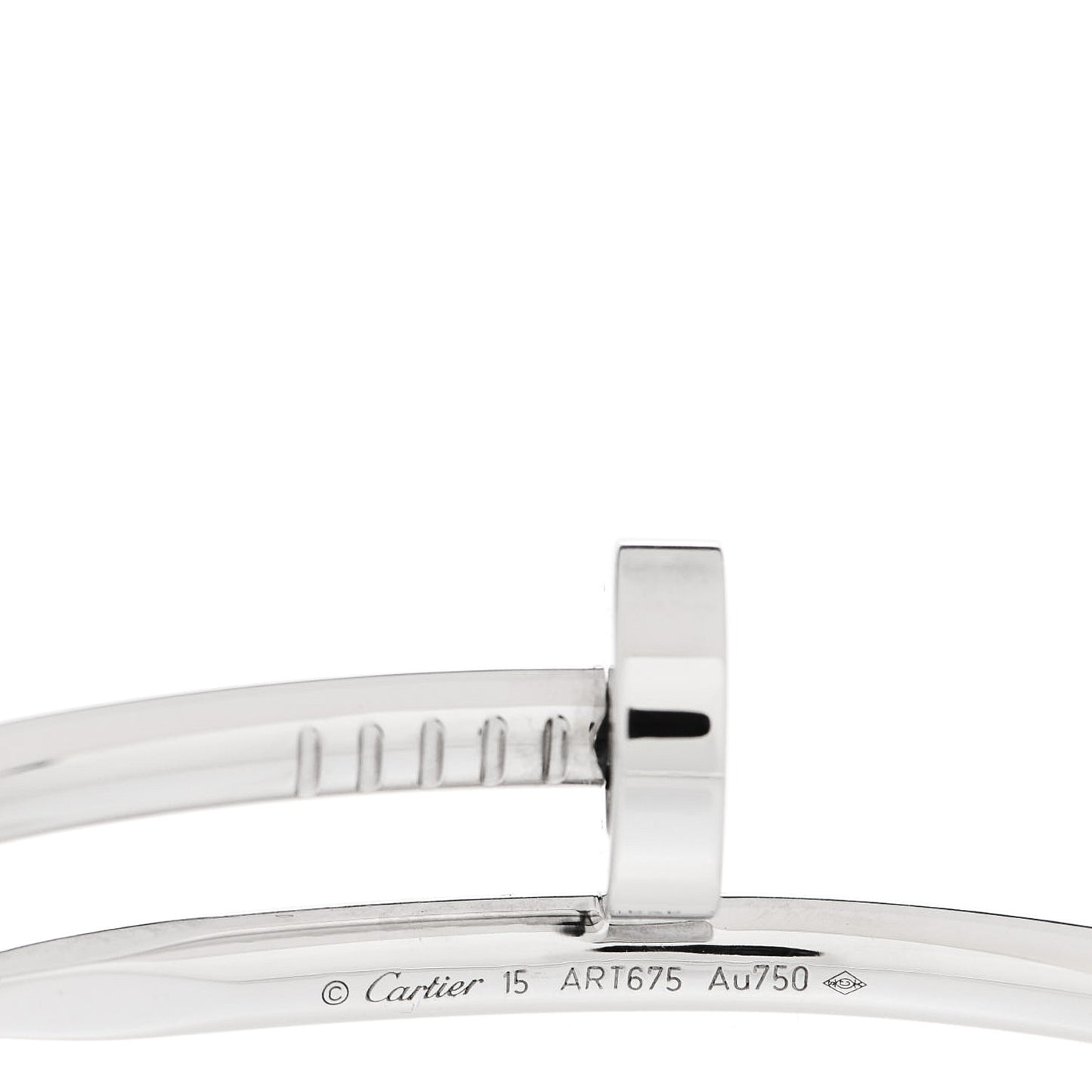 18K White Gold Juste Un Clou Bracelet 15