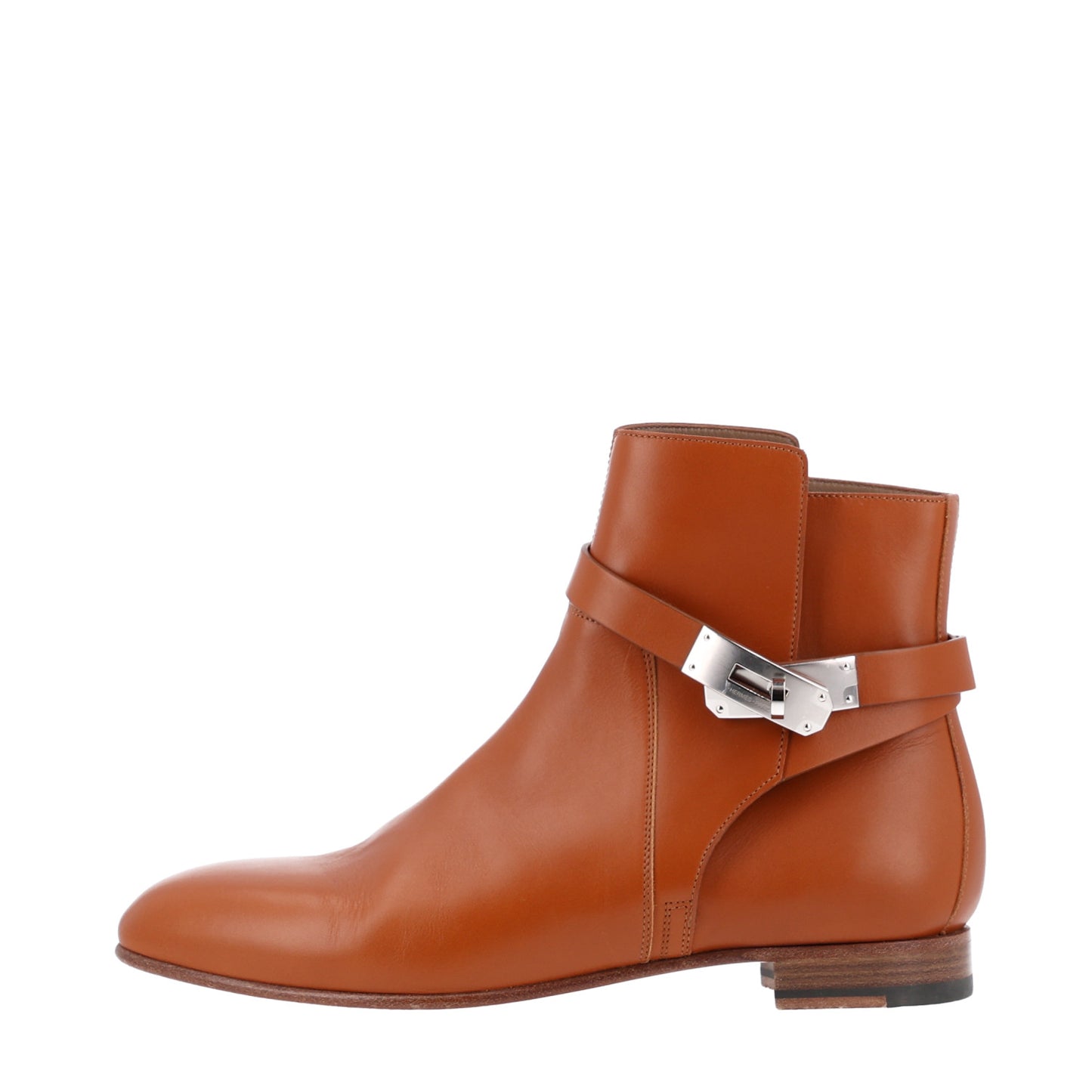 Calfskin Neo Low Boots 38.5 Naturel