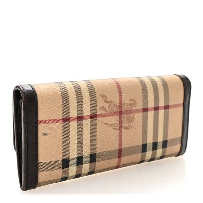 Burberry Haymarket Check Wallet Chocolate 3 of 11