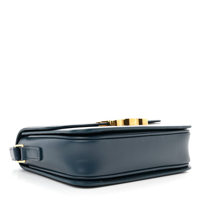 Celine Shiny Calfskin Teen Triomphe Petrol 4 of 9