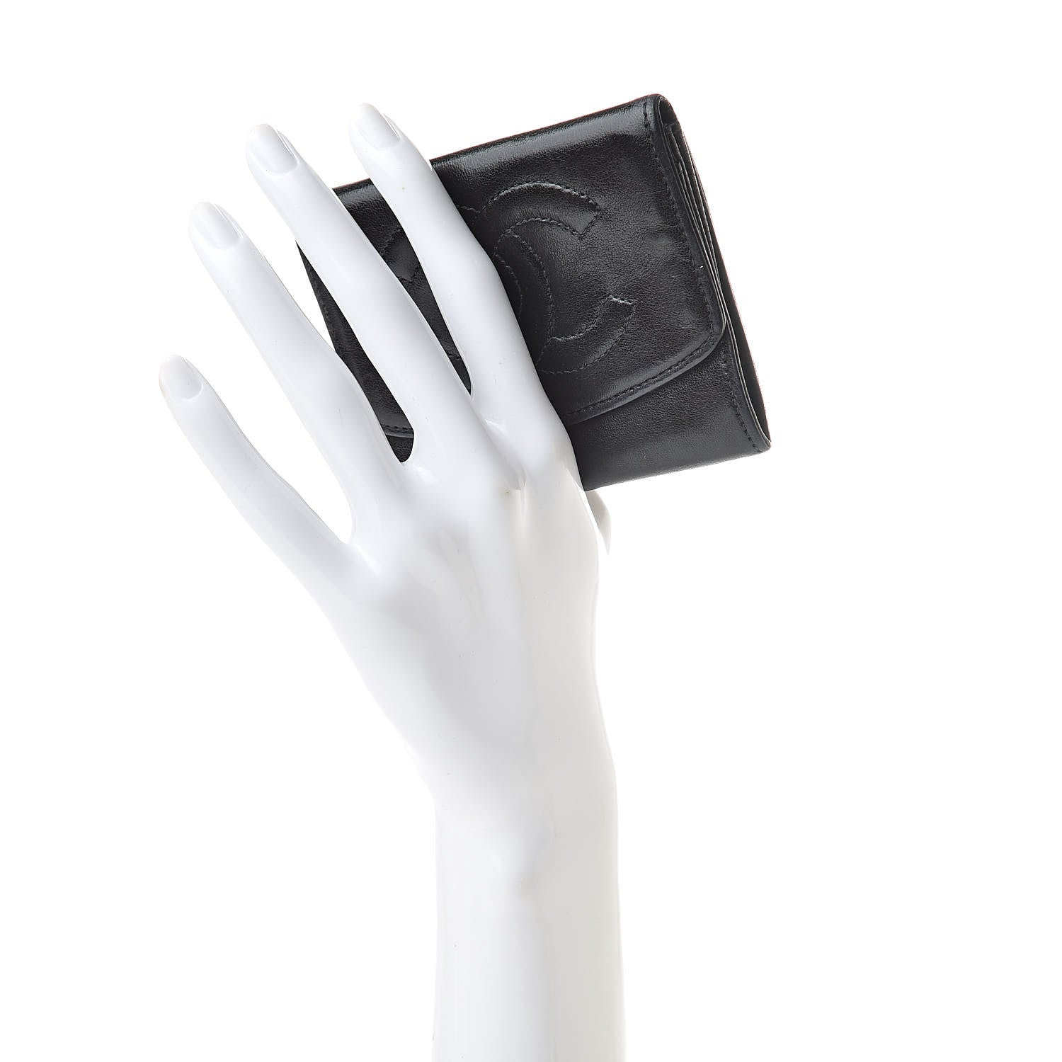 Chanel Calfskin Timeless Coin Purse Black 2 of 14