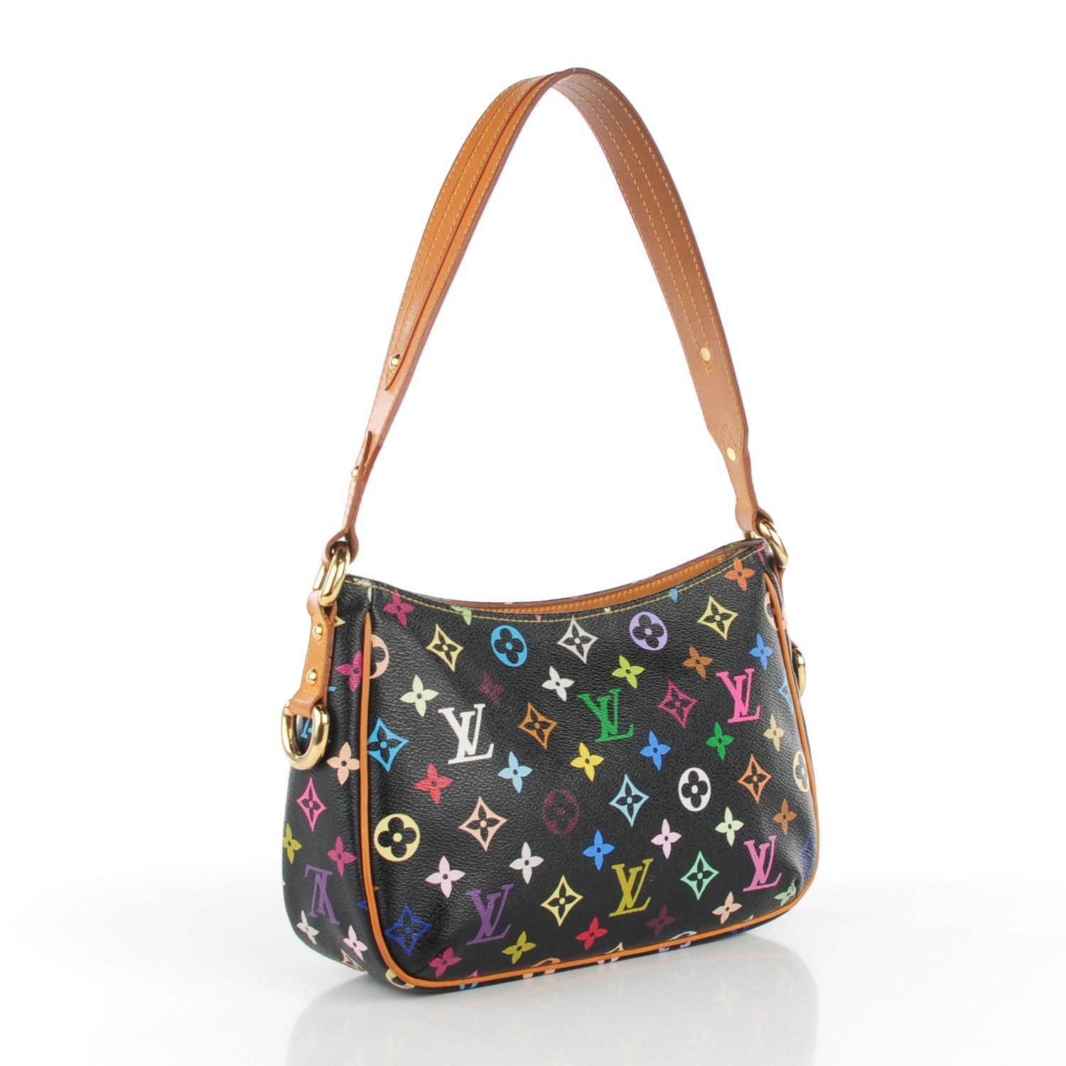 Louis Vuitton Monogram Multicolor Lodge PM Black 3 of 7