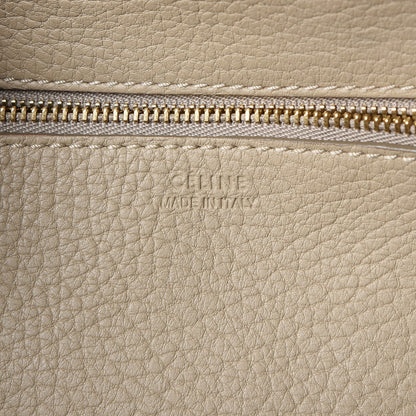 Celine Grained Calfskin Small Tie Knot Tote Light Taupe 8 of 10
