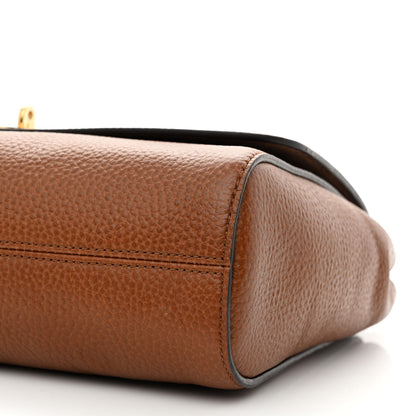 Mulberry Small Classic Grain Calfskin Medium Lily Flap Oak 10 of 10
