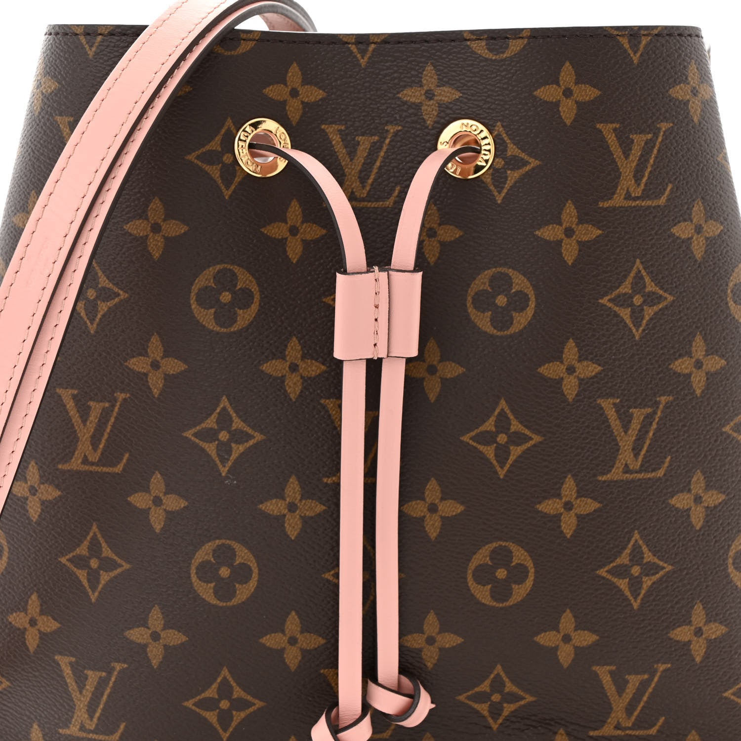 Louis Vuitton Monogram Neonoe MM Rose Poudre 7 of 9
