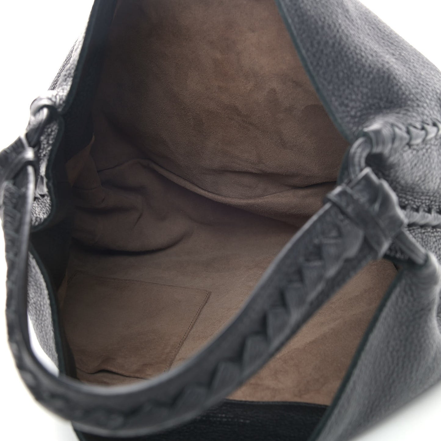 Cervo Deerskin Hobo Black