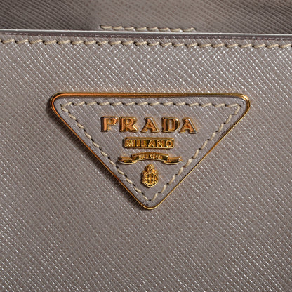 Prada Saffiano Lux Medium Tote Argilla 6 of 9