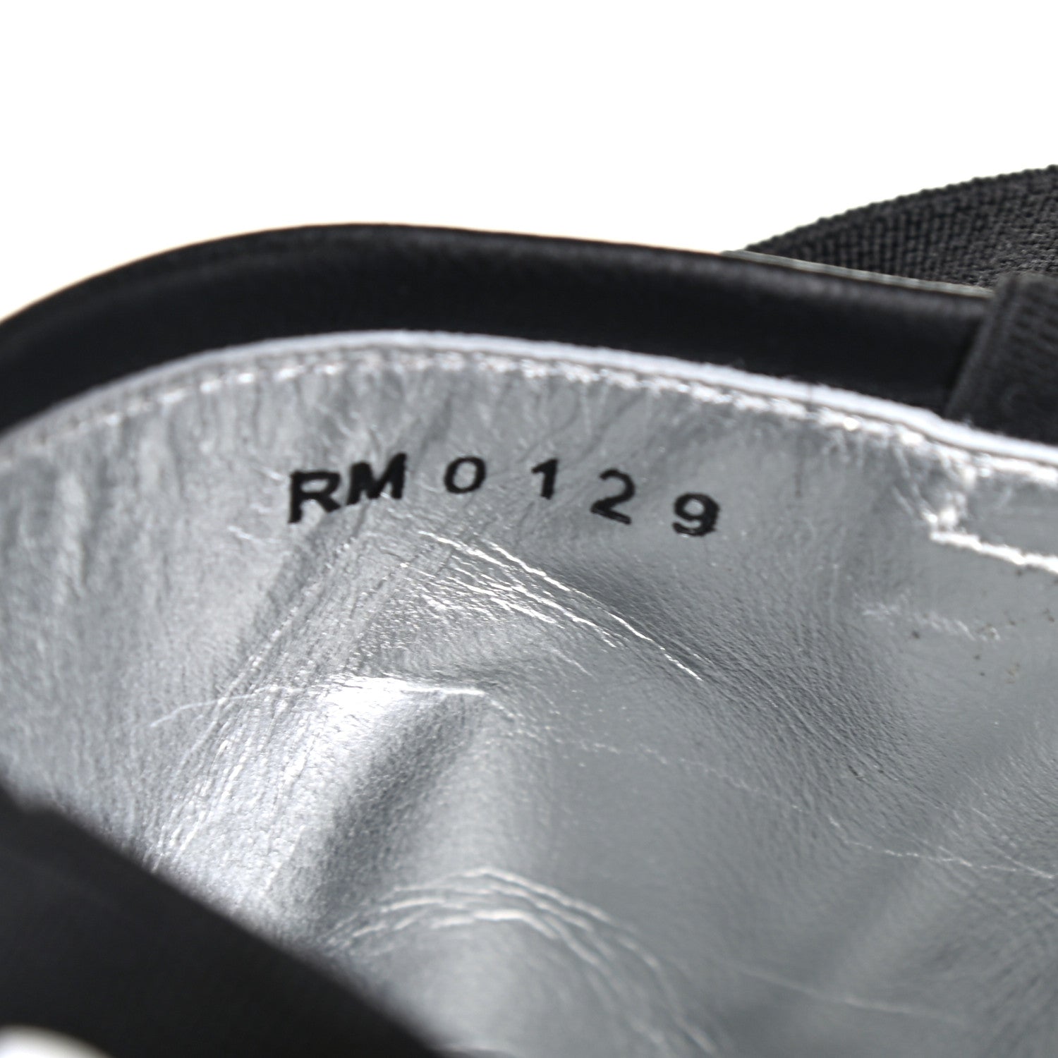 Givenchy Nappa Rivington Logo Slingback Flat 37 Black Silver 7 of 8