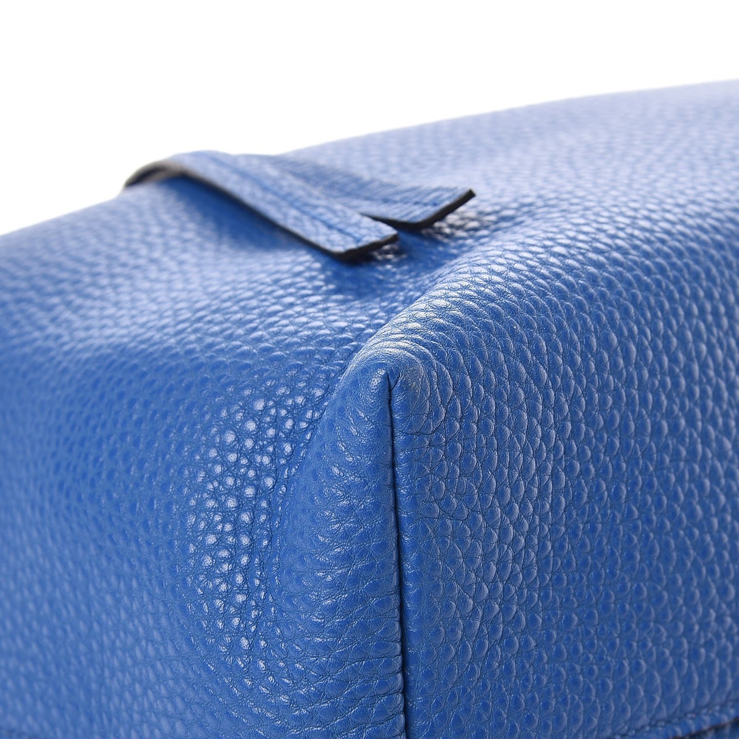 Vitello Daino Tote Azzurro