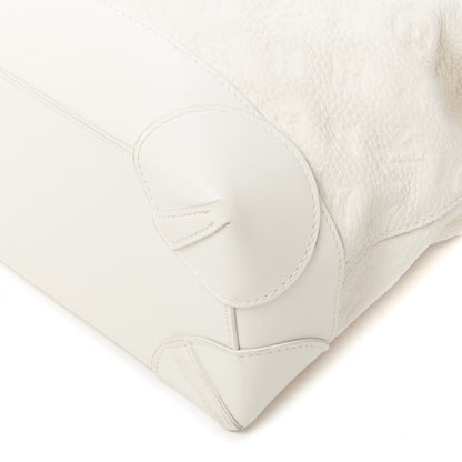 Louis Vuitton Taurillon Monogram Steamer PM White 5 of 9