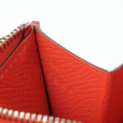 Hermes Epsom Constance Short Wallet Rose Jaipur 7 of 7