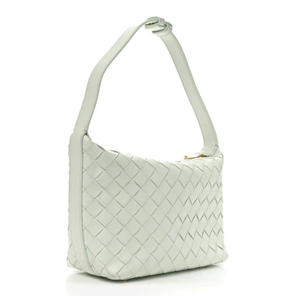 Bottega Veneta Calfskin Nappa Intrecciato Mini Wallace Glacier Muse 3 of 11
