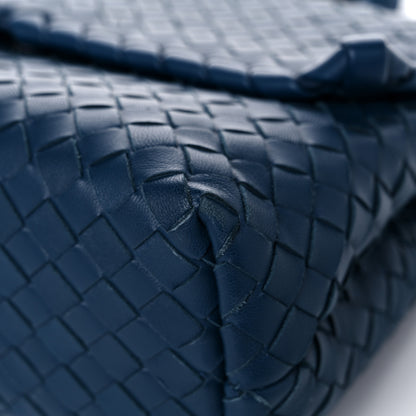Bottega Veneta Nappa Intrecciato Small Olimpia Bag Denim 9 of 12