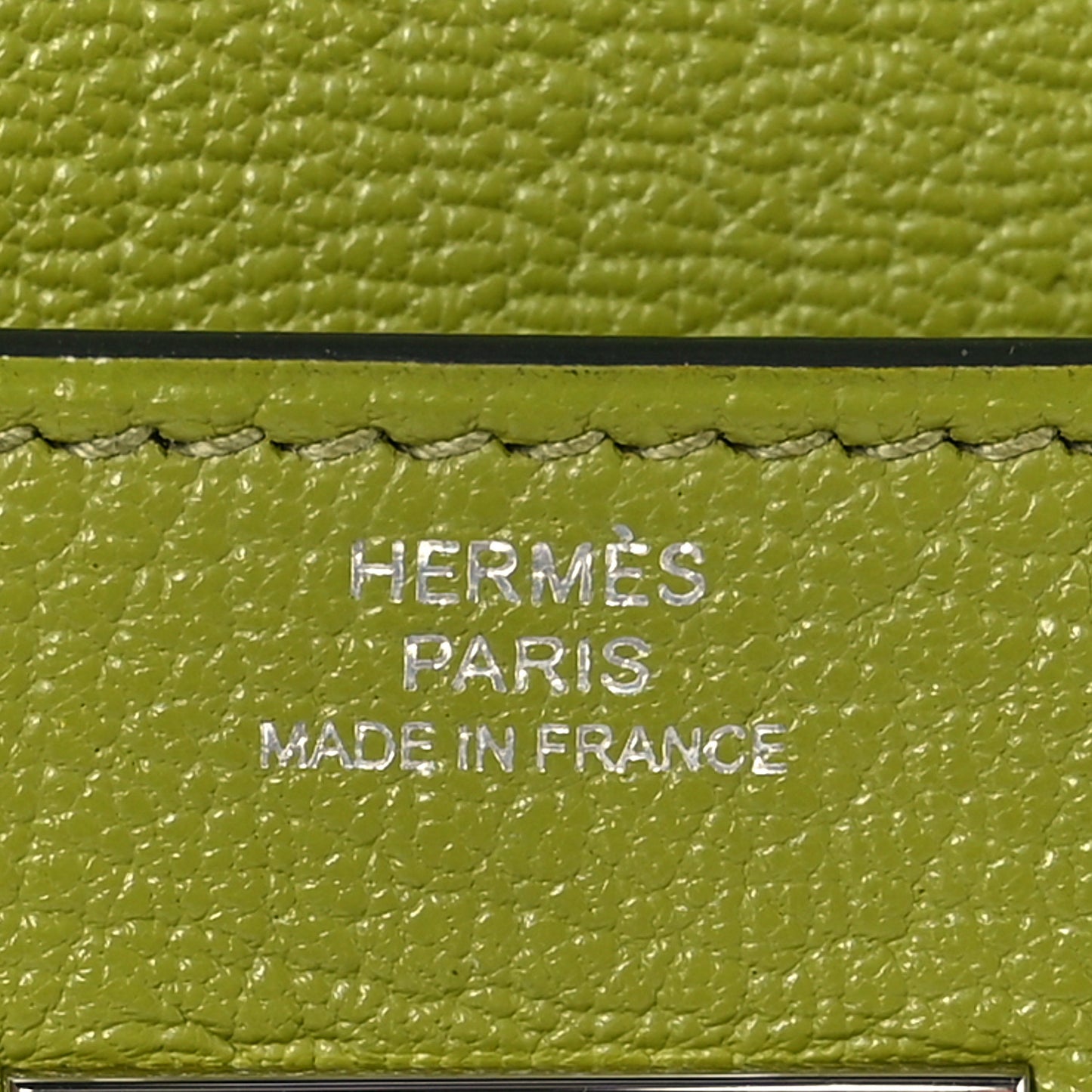 Chevre Mysore Kelly Longue Wallet Vert Anis