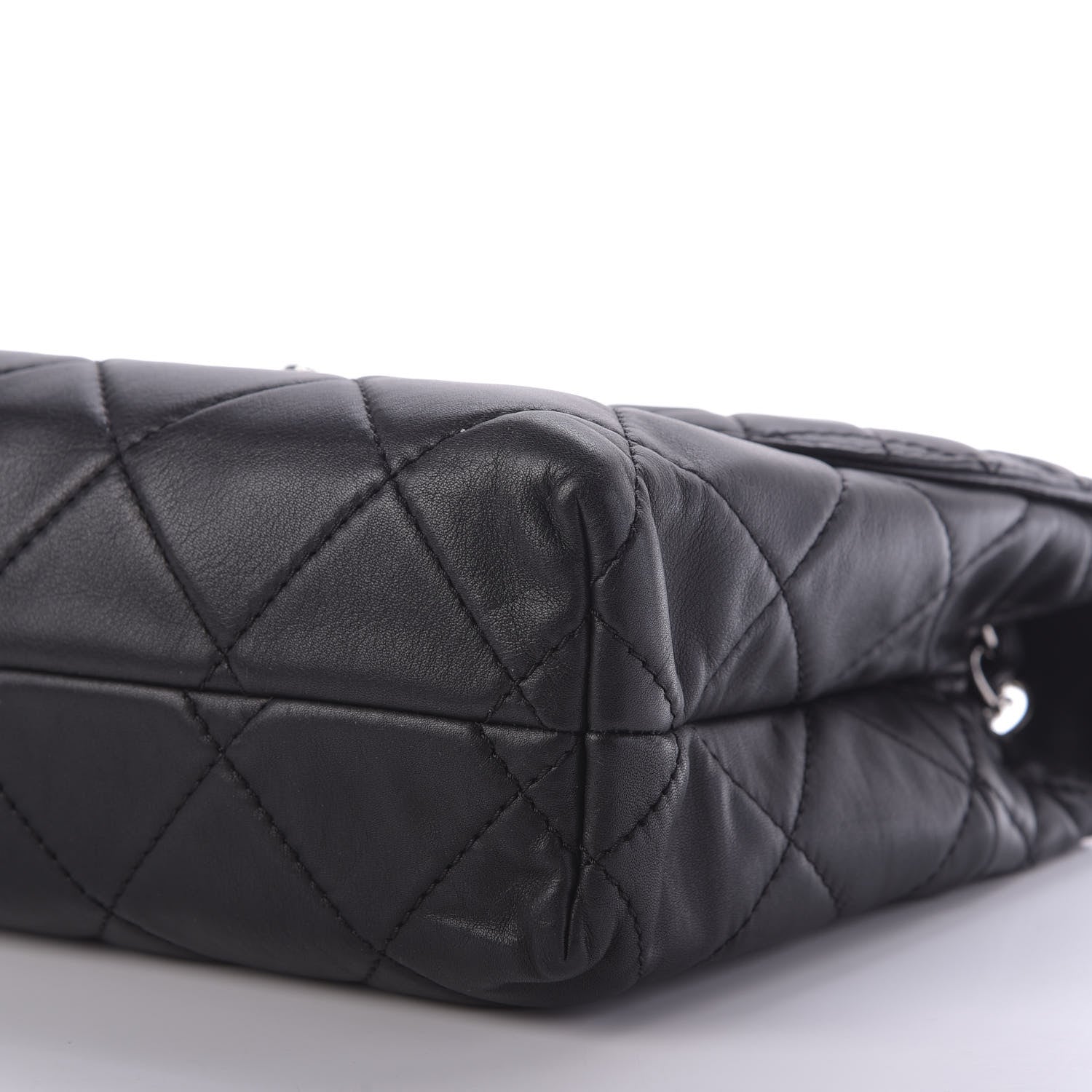 Chanel Calfskin Quilted In The Business Flap Bag Black 9 of 10