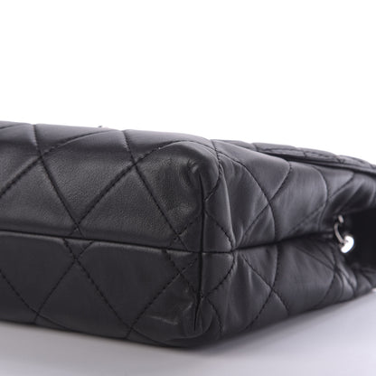 Chanel Calfskin Quilted In The Business Flap Bag Black 9 of 10