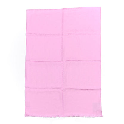 Gucci Wool Silk GG Monogram GGNat Plus Scarf Rose 2 of 4